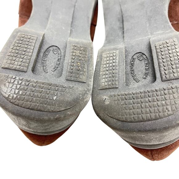 Blondo Chocolate Dark Brown Genuine Leather Suede Loafers Comfort Shoes 10 - Picture 12 of 16